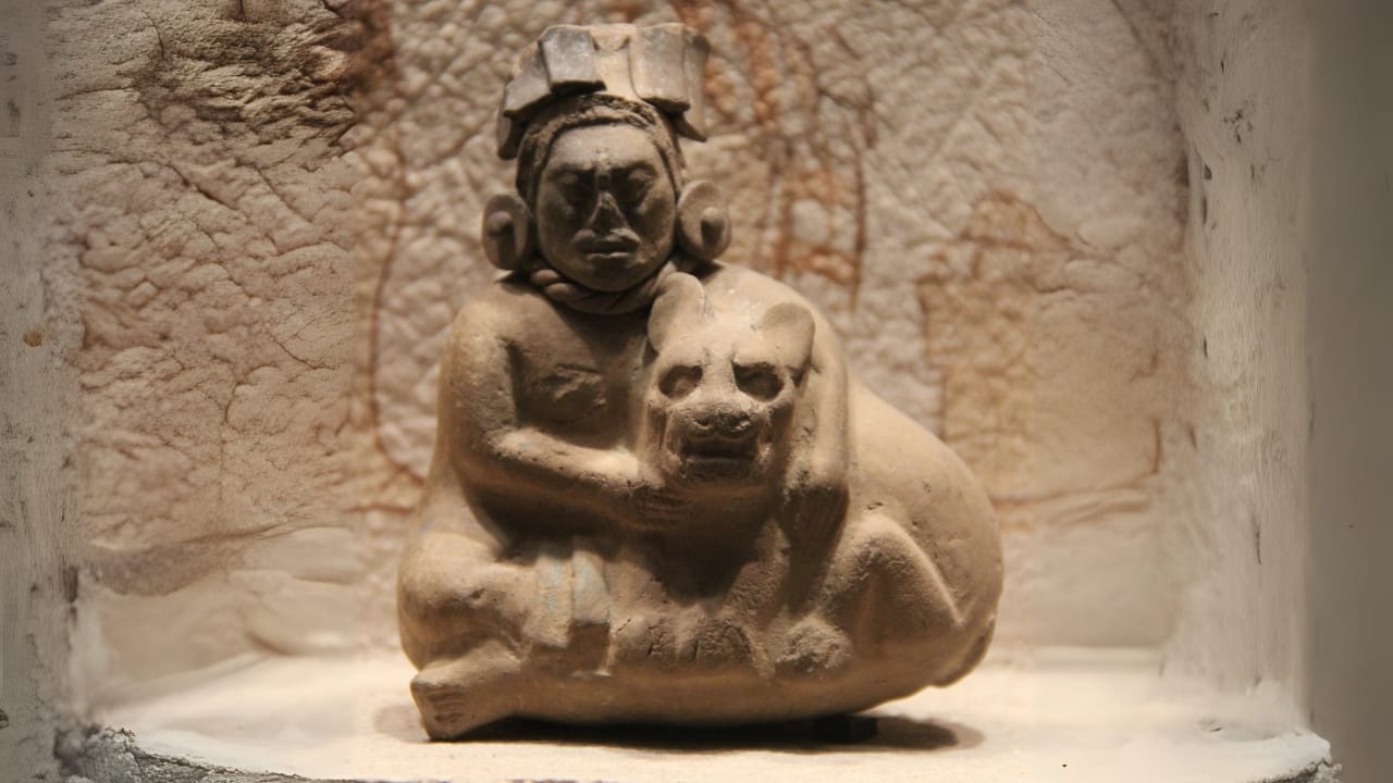 Can Dogs See Ghosts? The Truth Behind Their Eerie Instincts 2 Can Dogs See Ghosts? The Truth Behind Their Eerie Instincts - Classic Maya Clay Figurine Jaina Island Campeche wc