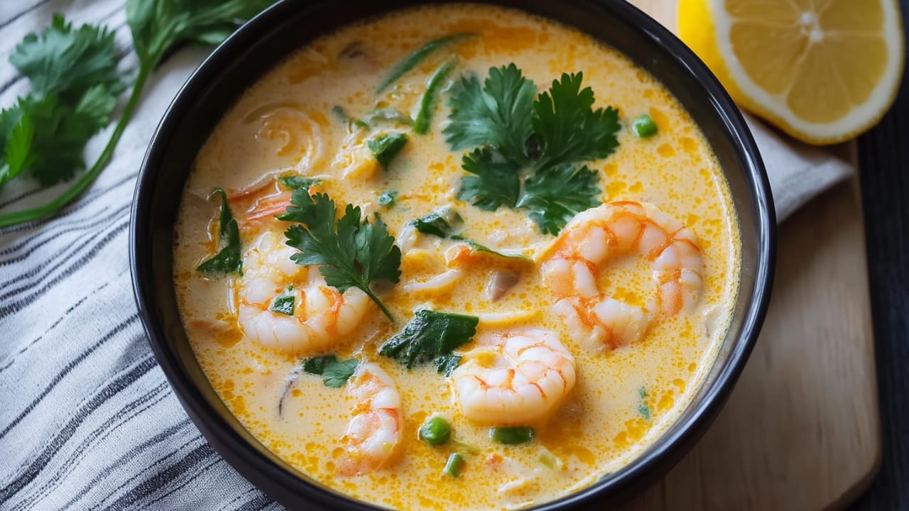 14 Easy Weeknight Dinners to Add to Your Recipe Rotation 8 14 Easy Weeknight Dinners to Add to Your Recipe Rotation - Coconut Curry Shrimp Soup