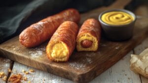 Delicious Low-Carb "Corn" Dogs for a Carnivore Diet Craving 1 Delicious Low-Carb "Corn" Dogs for a Carnivore Diet Craving - Corn Dogs