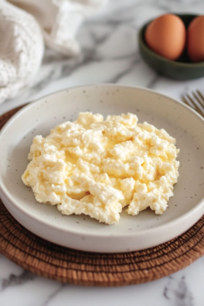 Cottage Cheese Eggs: A Carnivore Breakfast Recipe 2 Cottage Cheese Eggs: A Carnivore Breakfast Recipe - Cottage Cheese Eggs Pin