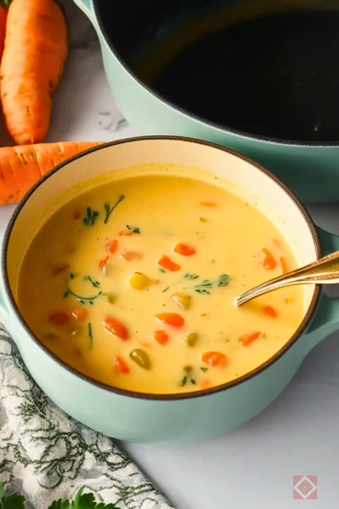 Creamy Vegan Carrot & Potato Soup Recipe: A Cozy Comfort Food Classic - Creamy Vegan Carrot Potato Soup mid ia 2 2