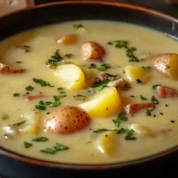 Creamy German Potato Soup Made Easy in Your Slow Cooker 5 Creamy German Potato Soup Made Easy in Your Slow Cooker - Creamy German Potato Soup 1