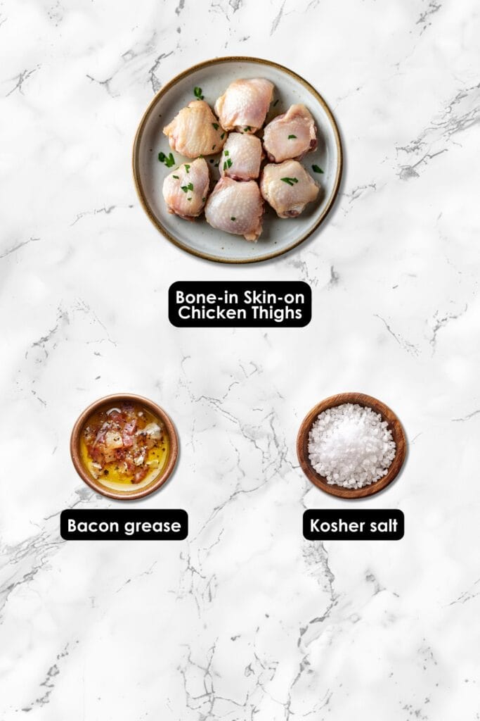 Crispy Carnivore Chicken Thighs Recipe for Juicy Perfection 3 Crispy Carnivore Chicken Thighs Recipe for Juicy Perfection - Crispy Chicken Thighs Ingredients