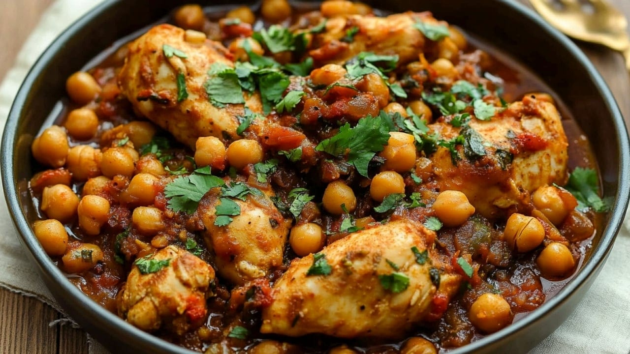 14 Easy Weeknight Dinners to Add to Your Recipe Rotation 12 14 Easy Weeknight Dinners to Add to Your Recipe Rotation - Fifteen Minute Spicy Chickpeas and Chicken