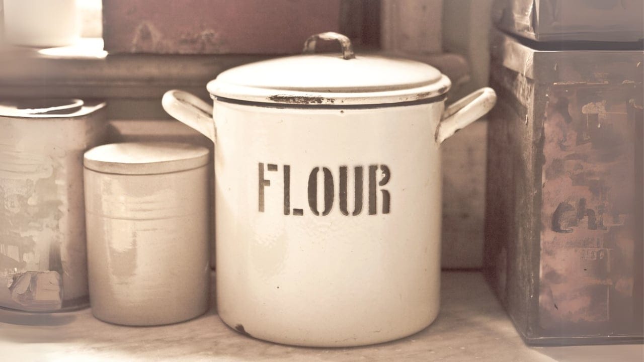 17 Cooking Hacks Every Home Cook Should Try 15 17 Cooking Hacks Every Home Cook Should Try - Flour tin container dp6292446 dnoh