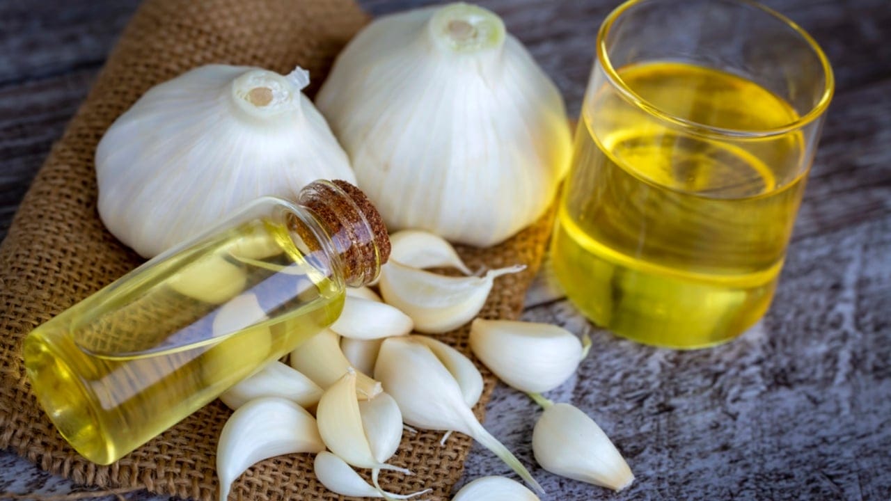 Make Your Own Healing Garlic Salve for Soothing Relief 3 Make Your Own Healing Garlic Salve for Soothing Relief - Fresh healthy garlic oil on the wooden background dp695080330 dnoh