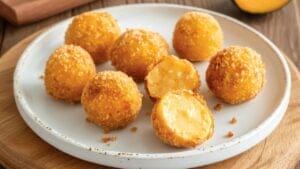 Fried Goat Cheese Balls: A Carnivore Appetizer Recipe 1 Fried Goat Cheese Balls: A Carnivore Appetizer Recipe - Fried Goat Cheese Balls
