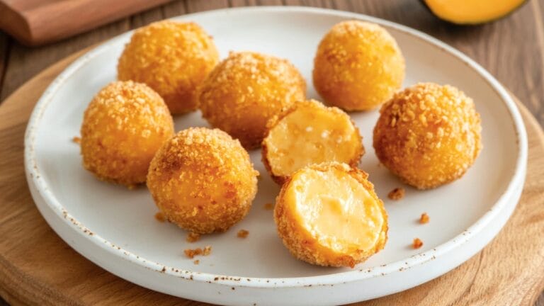 Fried Goat Cheese Balls: A Carnivore Appetizer Recipe 7 Fried Goat Cheese Balls: A Carnivore Appetizer Recipe - Fried Goat Cheese Balls