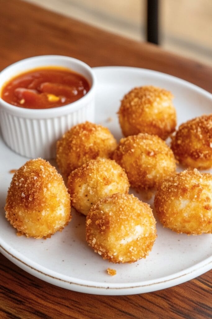 Fried Goat Cheese Balls: A Carnivore Appetizer Recipe 4 Fried Goat Cheese Balls: A Carnivore Appetizer Recipe - Fried Goat Cheese Balls Variety 1