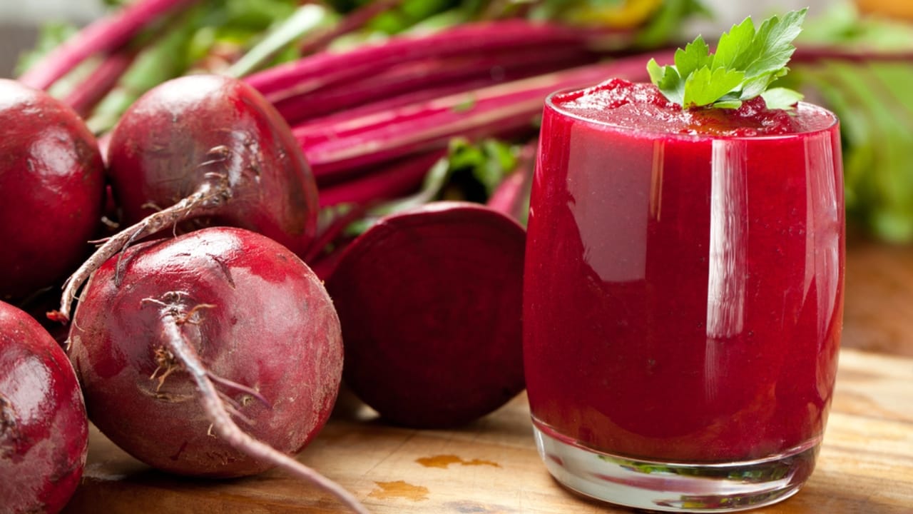 Beetroot Ranked Among Top Antioxidant Vegetables: Here’s Why 4 Beetroot Ranked Among Top Antioxidant Vegetables: Here’s Why - Glass of fresh beetroot juice dp241470230 dnoh