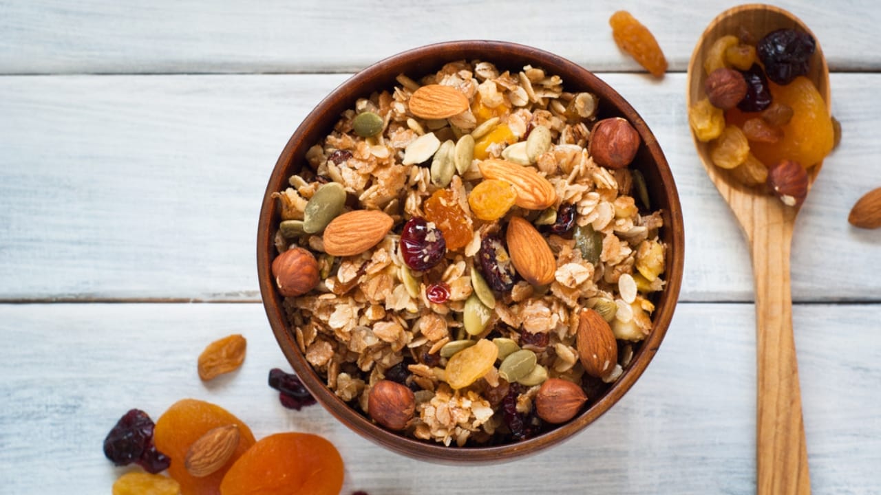 Ditch the Box: 17 Foods That Taste Better Homemade 8 Ditch the Box: 17 Foods That Taste Better Homemade - Granola cereal flakes with dried fruit ss397760512 dpdgm
