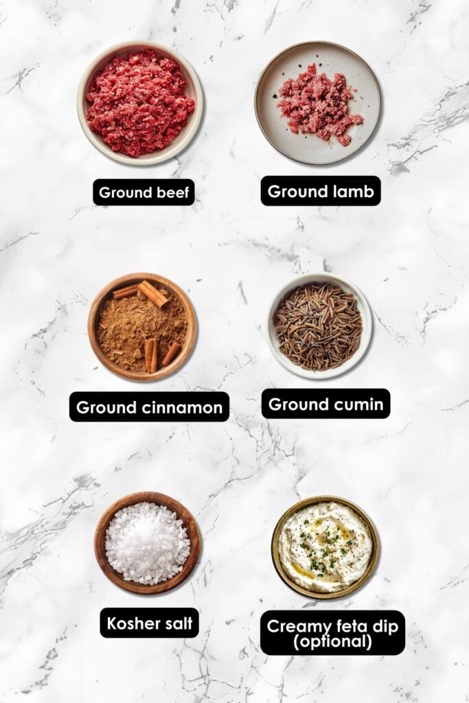 Juicy Kofta Meatballs Recipe for the Carnivore Diet 3 Juicy Kofta Meatballs Recipe for the Carnivore Diet - Kofta Meatballs Ingredients