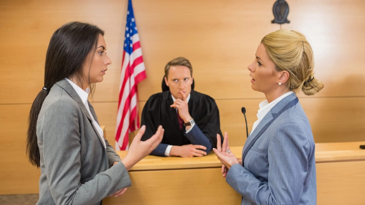 Homeowners Win: 15 HOA Powers That Stop at Your Door 14 Homeowners Win: 15 HOA Powers That Stop at Your Door - Lawyers speaking with the judge dp65289229 dnoh