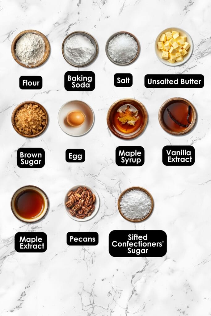 Chewy, Crisp & Irresistible: Maple Brown Sugar Cookies Shine 3 Chewy, Crisp & Irresistible: Maple Brown Sugar Cookies Shine - Maple Brown Sugar Cookies Ingredients