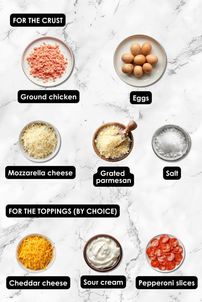 Easy Carnivore Meatza Recipe for a Delicious, Protein-Packed Snack - Meatza Ingredients