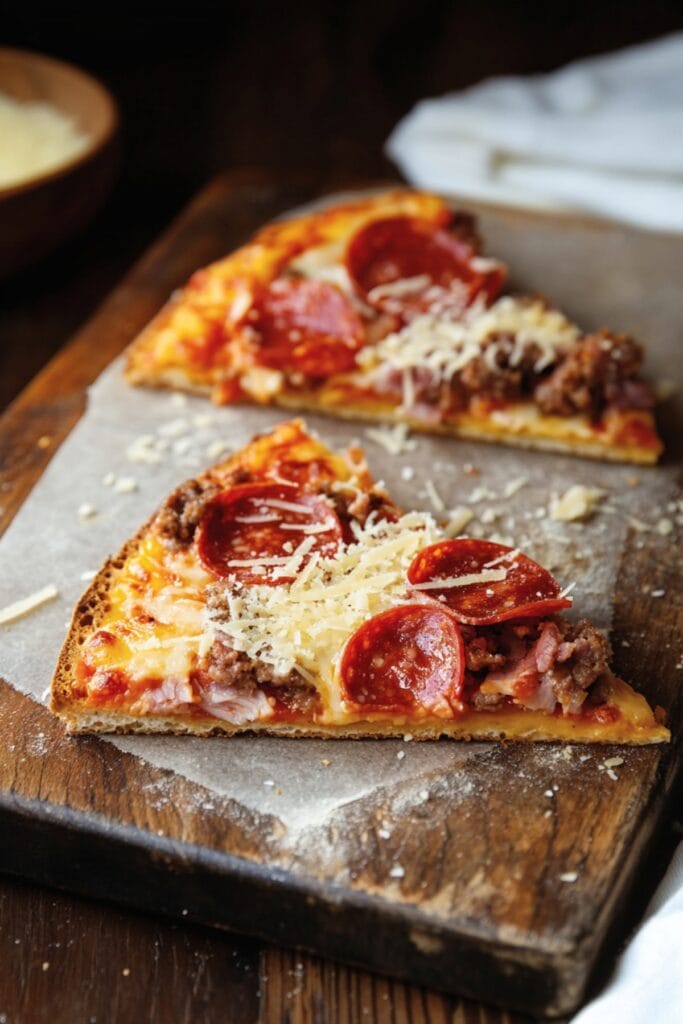 Easy Carnivore Meatza Recipe for a Delicious, Protein-Packed Snack - Meatza Pin