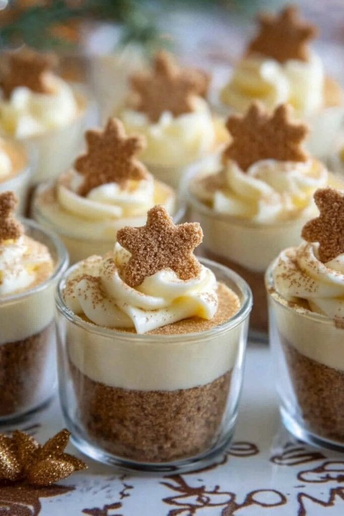 Easy No-Bake Mini Eggnog Cheesecake Cups for Festive Fun 2 Easy No-Bake Mini Eggnog Cheesecake Cups for Festive Fun - No Bake Mini Eggnog Cheesecake Cups pin
