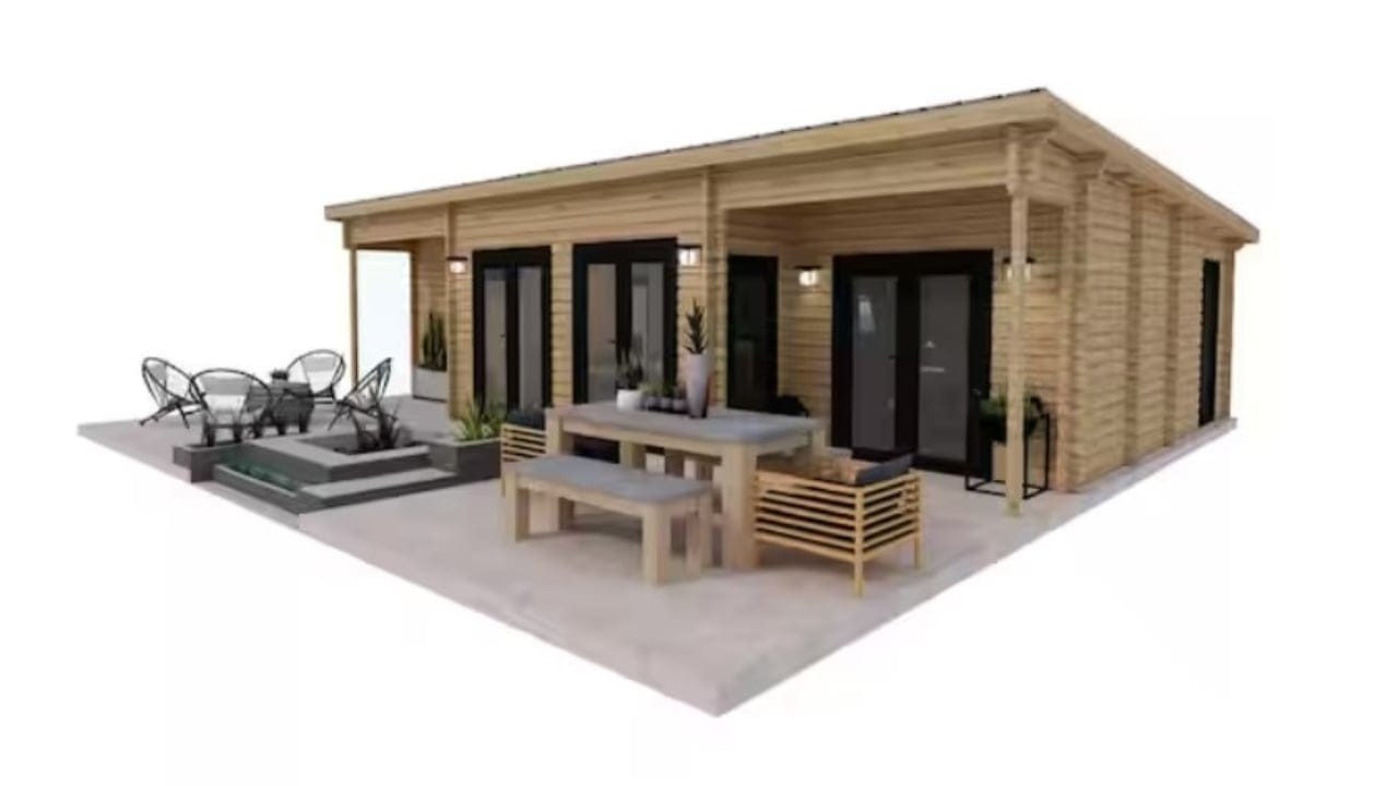 Home Depot’s DIY Tiny Homes: 12 Affordable Designs to Build 3 Home Depot’s DIY Tiny Homes: 12 Affordable Designs to Build - Nordic J68 Log Cabin