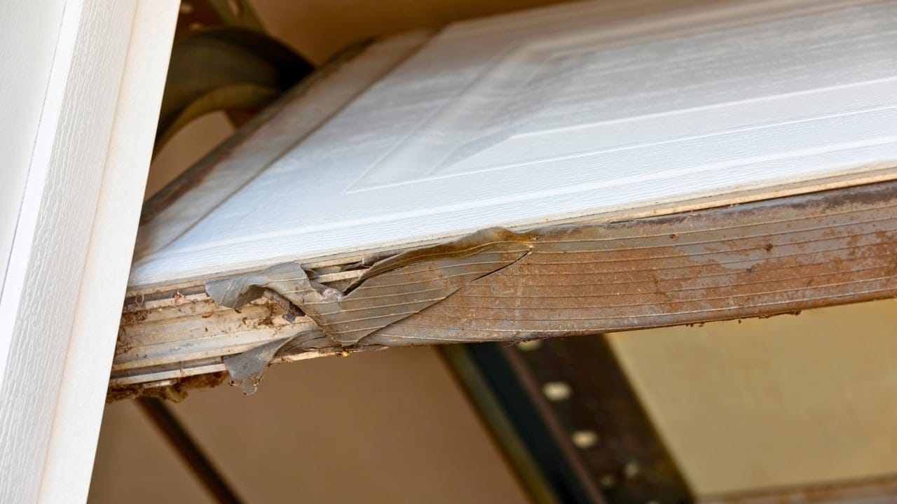 10 Ways to Heat Your Garage Without Breaking the Bank 7 10 Ways to Heat Your Garage Without Breaking the Bank - Overhead garage door weather stripping seal ss2535663889 degm