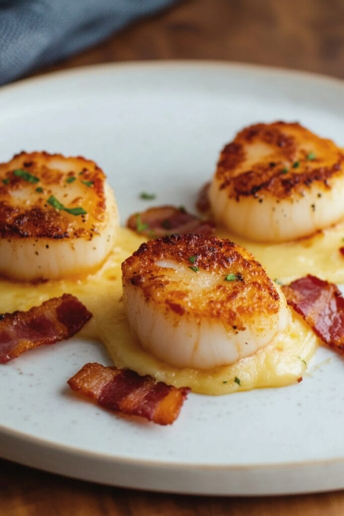 17 Flavor-Packed Carnivore Diet Meat Recipes You’ll Love 9 17 Flavor-Packed Carnivore Diet Meat Recipes You’ll Love - Pan Seared Scallops Pin