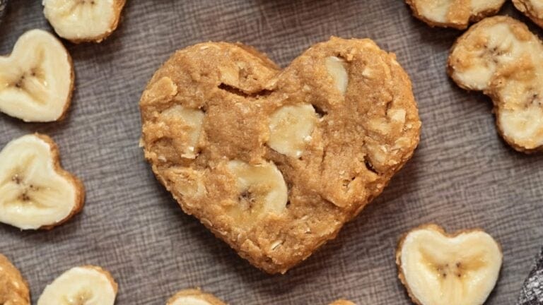 Tail-Wagging Peanut Butter & Banana Dog Treats Recipe - Peanut Butter and Banana Dog Treats