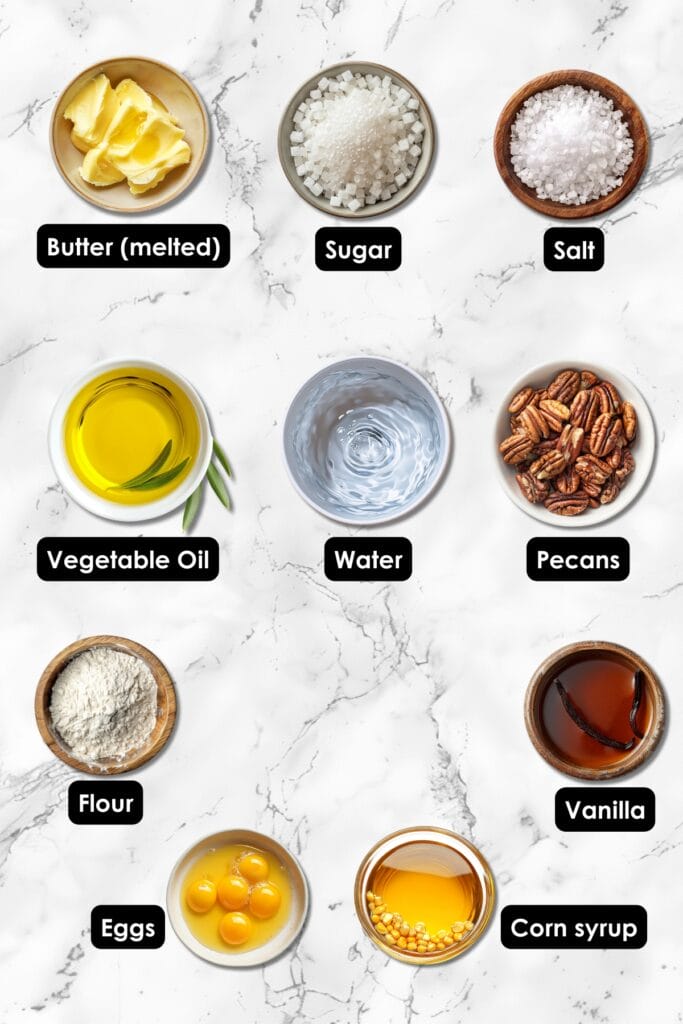 The Ultimate Pecan Pie: A Foolproof Recipe for Perfection 3 The Ultimate Pecan Pie: A Foolproof Recipe for Perfection - Pecan Pie Ingredients 2