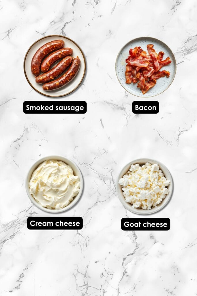 Piggy Bites: A Carnivore-Friendly Appetizer Recipe for Your Next Gathering 3 Piggy Bites: A Carnivore-Friendly Appetizer Recipe for Your Next Gathering - Piggy Bites Ingredients