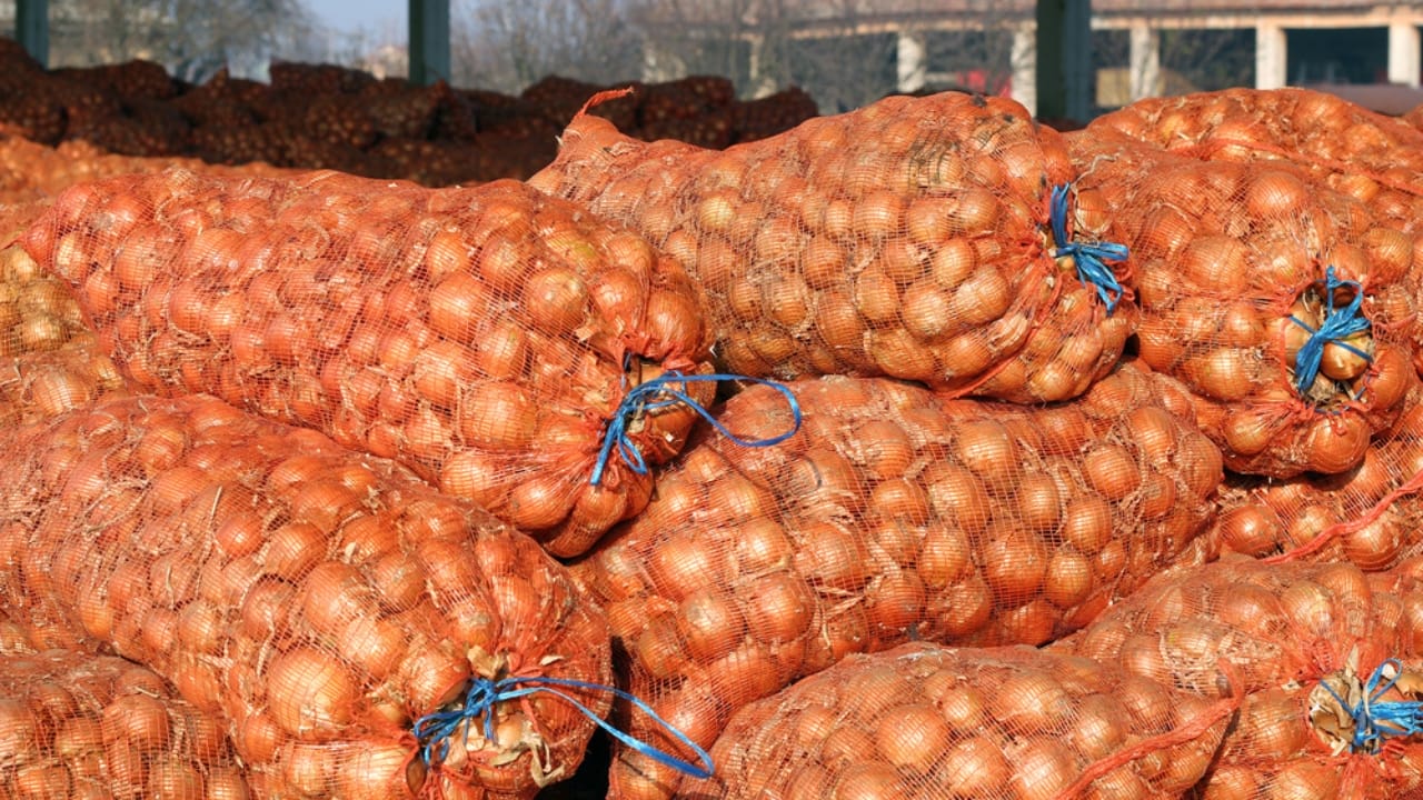 Beat Spoilage: How to Keep Onions Fresh for Months - Red Onion Mesh Bags dp9296091 dnoh