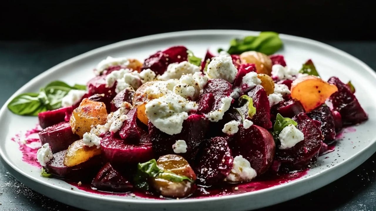 30 Healthy Dinner Recipes for Cozy Fall Nights 9 30 Healthy Dinner Recipes for Cozy Fall Nights - Roasted Beet and Goat Cheese Salad