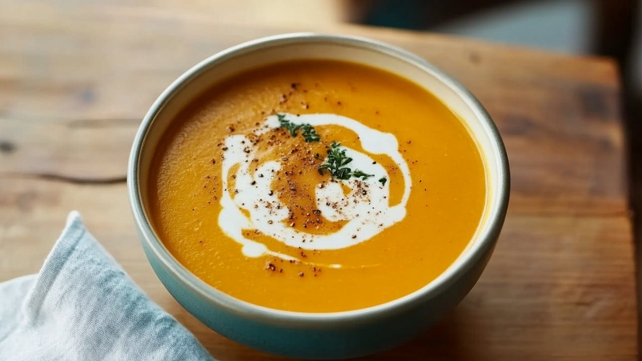 30 Healthy Dinner Recipes for Cozy Fall Nights 8 30 Healthy Dinner Recipes for Cozy Fall Nights - Roasted Butternut Squash Soup