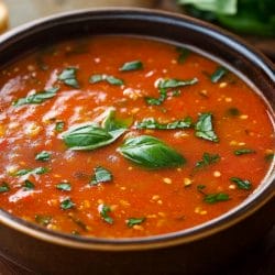Perfectly Balanced Roasted Tomato Basil Soup Recipe + Storage Hacks 6 Perfectly Balanced Roasted Tomato Basil Soup Recipe + Storage Hacks - Roasted Tomato Basil Soup