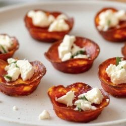 Crispy Salami Cups: A Perfect Low-Carb Carnivore Appetizer 4 Crispy Salami Cups: A Perfect Low-Carb Carnivore Appetizer - Salami Cups