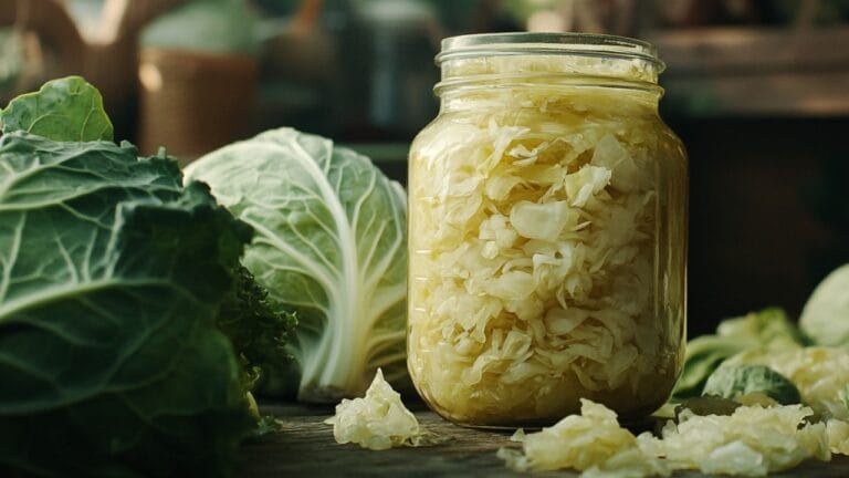 Fast & Easy Sauerkraut Recipe That’s Packed With Probiotics 9 Fast & Easy Sauerkraut Recipe That’s Packed With Probiotics - Sauerkraut