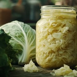 Fast & Easy Sauerkraut Recipe That’s Packed With Probiotics 4 Fast & Easy Sauerkraut Recipe That’s Packed With Probiotics - Sauerkraut