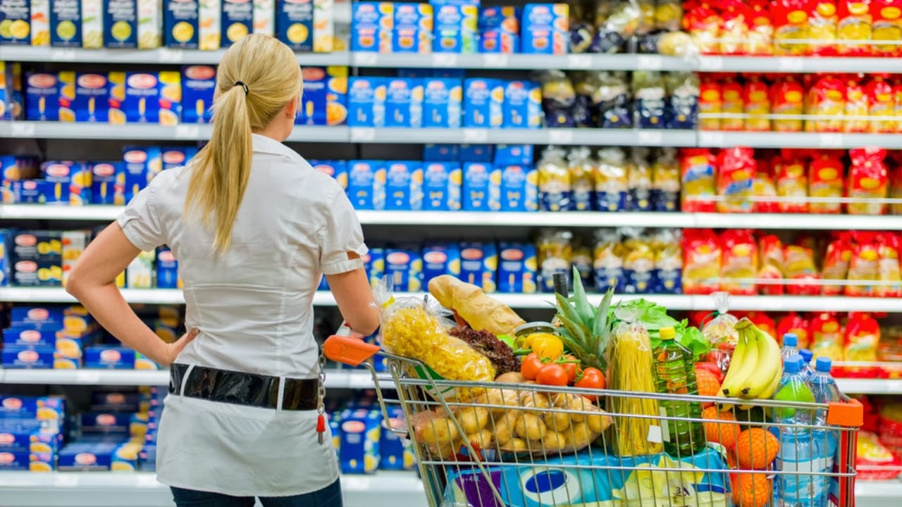 Beat Inflation at the Checkout: 16 Ways to Save on Groceries 10 Beat Inflation at the Checkout: 16 Ways to Save on Groceries - Selection in a supermarket dp23285680 dnoh