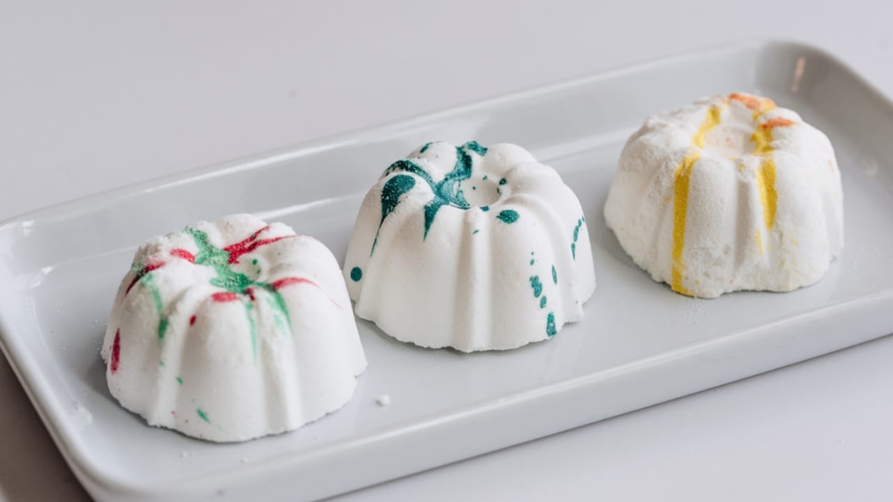 Transform Your Shower Routine with DIY Aromatherapy Steamers - Shower steamers on white tray ss1952683255 dpdgm