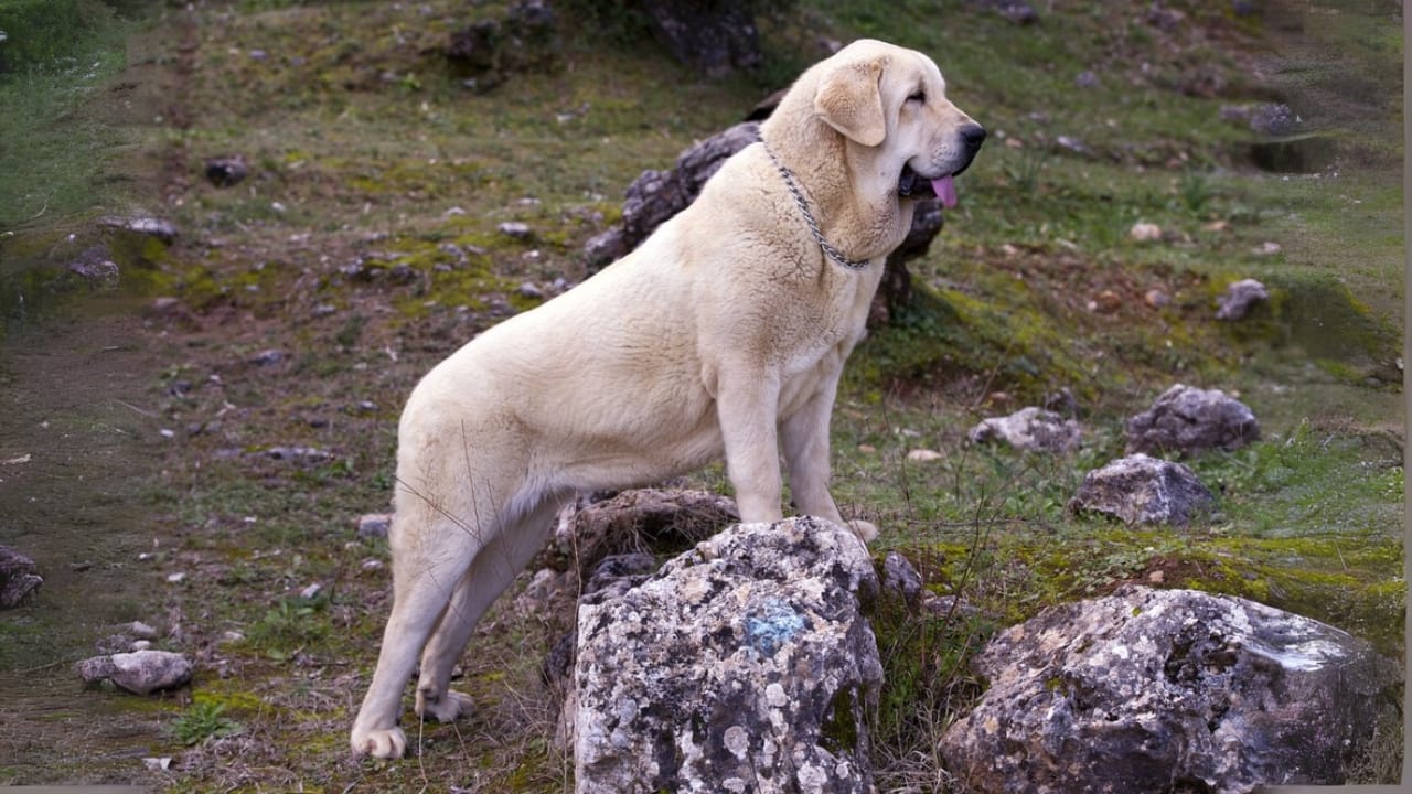 16 Mastiff Breeds That Prove Big Dogs Have Bigger Hearts - Spanish Mastiff dog dp310445994 dnoh
