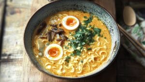 Spicy Coconut Curry Ramen in 20 Minutes 1 Spicy Coconut Curry Ramen in 20 Minutes - Spicy Coconut Curry Ramen