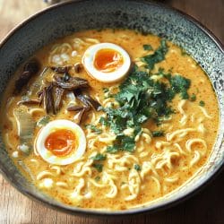 Spicy Coconut Curry Ramen in 20 Minutes 4 Spicy Coconut Curry Ramen in 20 Minutes - Spicy Coconut Curry Ramen