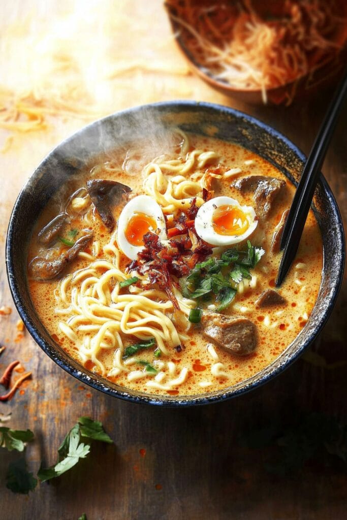 Spicy Coconut Curry Ramen in 20 Minutes 2 Spicy Coconut Curry Ramen in 20 Minutes - Spicy Coconut Curry Ramen Pin