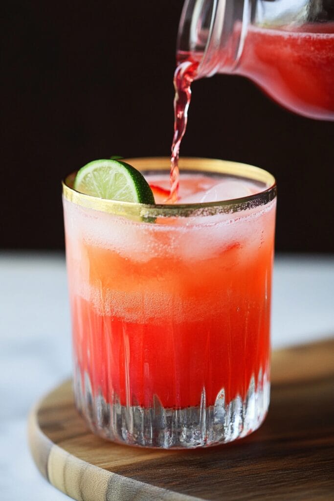 Strawberry Lime Mocktail Margarita Recipe for Festive Gatherings 2 Strawberry Lime Mocktail Margarita Recipe for Festive Gatherings - Strawberry Lime Mocktail Margarita Pin