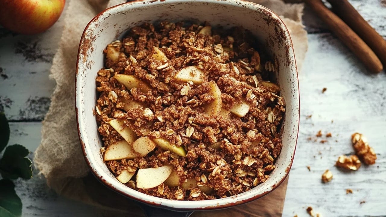 30 Healthy Dinner Recipes for Cozy Fall Nights 29 30 Healthy Dinner Recipes for Cozy Fall Nights - Vegan Cinnamon Apple Crisps