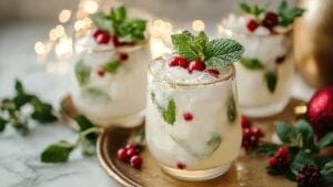 Celebrate the Season with White Christmas Mojitos 1 Celebrate the Season with White Christmas Mojitos - White Christmas Mojito