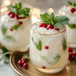 Celebrate the Season with White Christmas Mojitos 4 Celebrate the Season with White Christmas Mojitos - White Christmas Mojito
