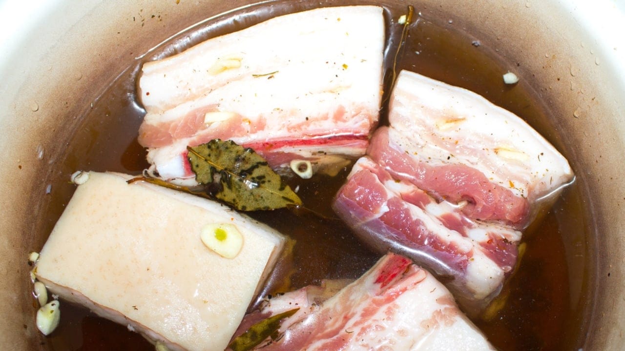 No Fridge Needed: 10 Amish Meat Preservation Secrets 6 No Fridge Needed: 10 Amish Meat Preservation Secrets - brine meat ss528721726