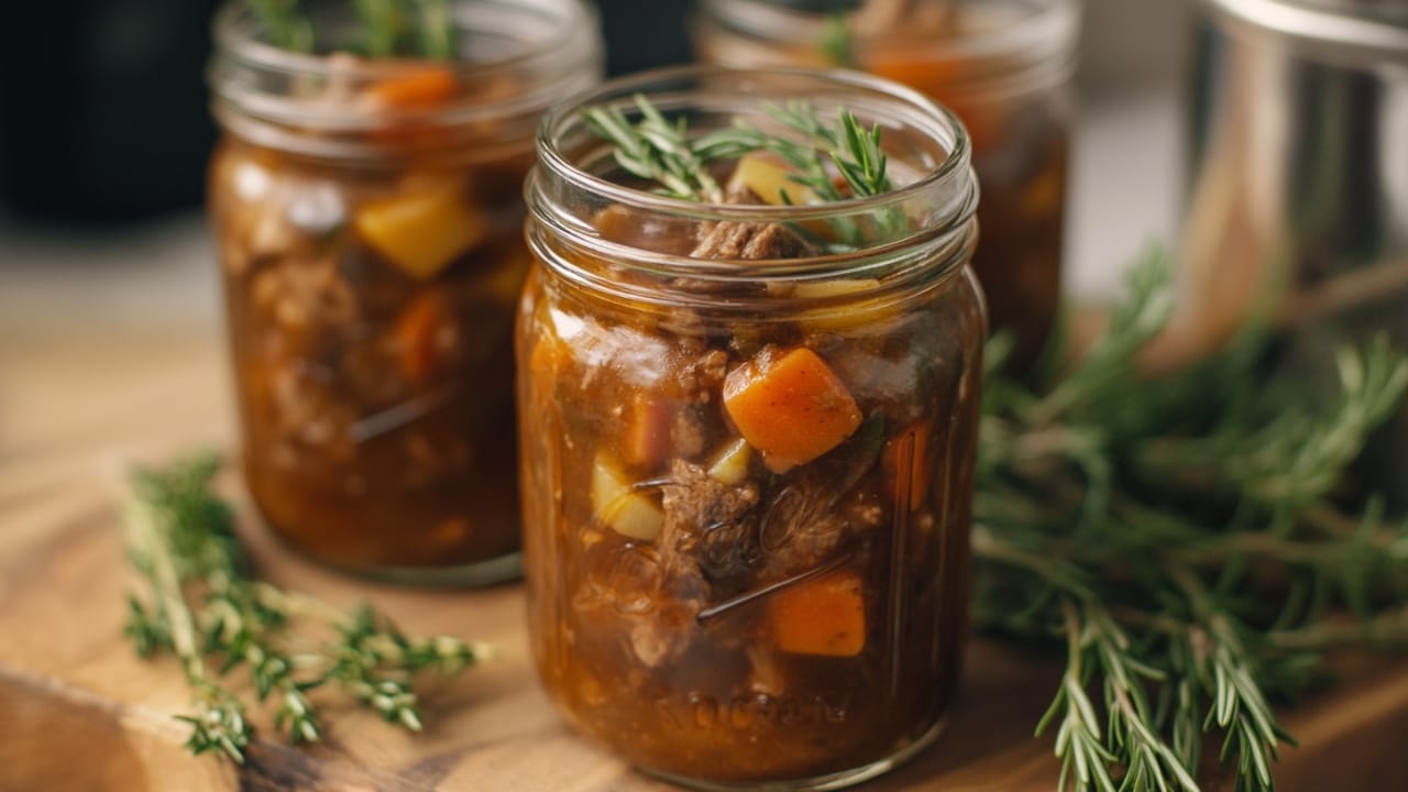 Preserve Your Favorite Beef Stew with This Easy Canning Method 2 Preserve Your Favorite Beef Stew with This Easy Canning Method - canning beef stew 1