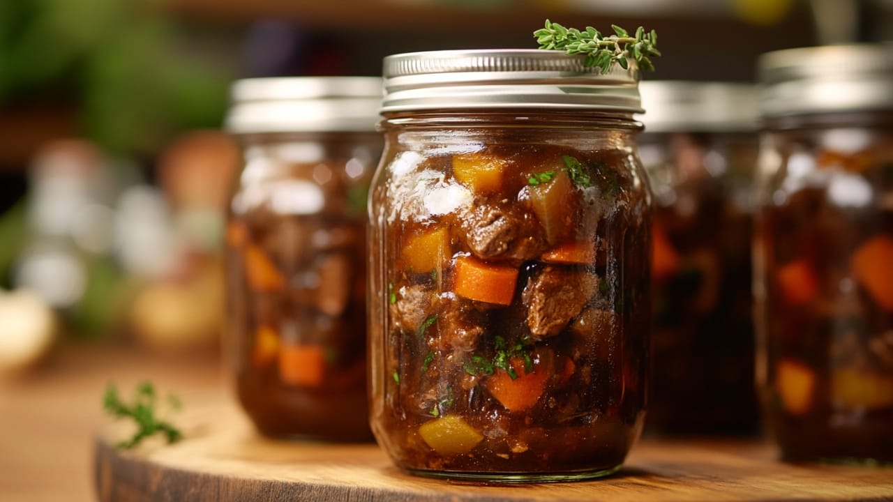 Preserve Your Favorite Beef Stew with This Easy Canning Method 4 Preserve Your Favorite Beef Stew with This Easy Canning Method - canning beef stew 3