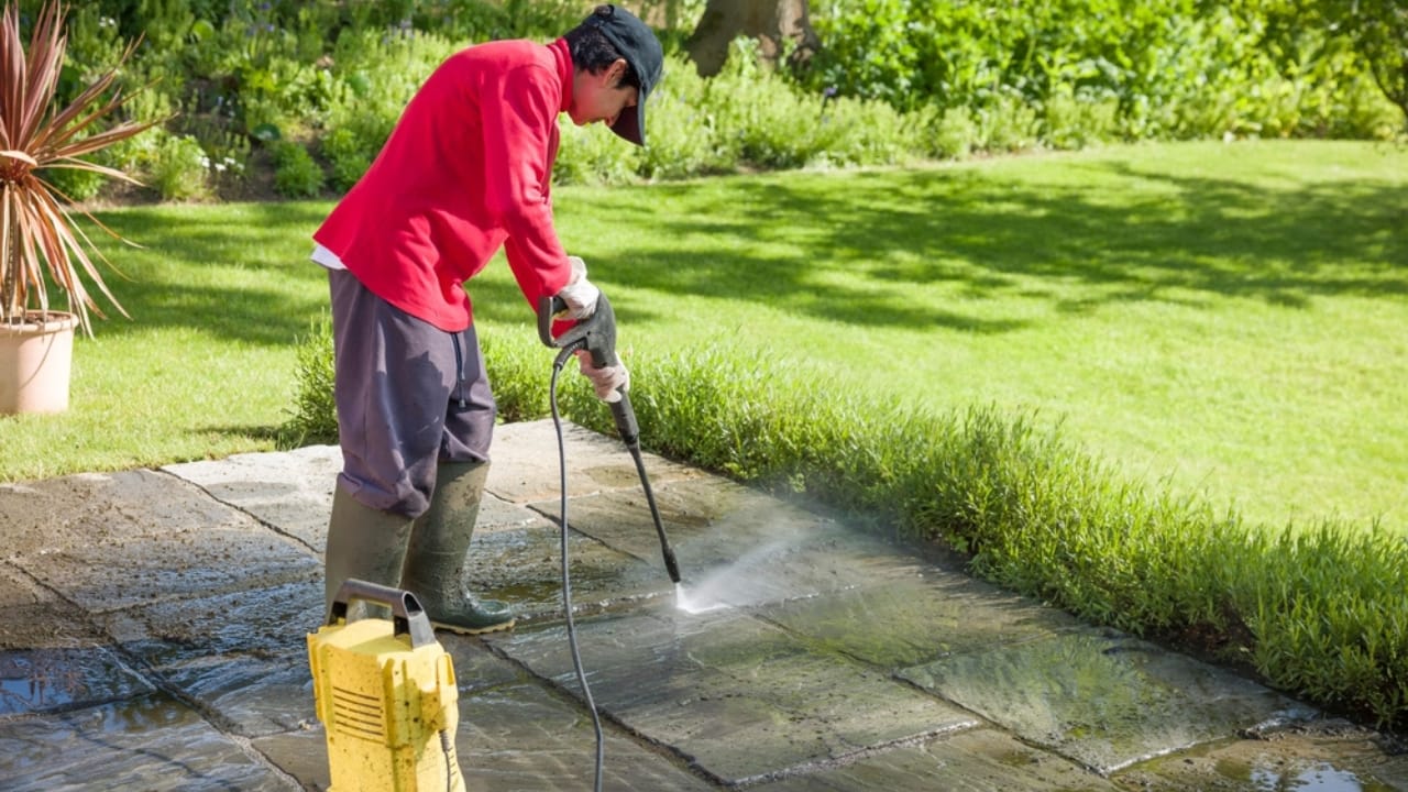 Pine-Sol Isn’t Just for Floors: 15 Surprising Uses That Shine 6 Pine-Sol Isn’t Just for Floors: 15 Surprising Uses That Shine - cleaning concrete patio dp534942500 dnoh