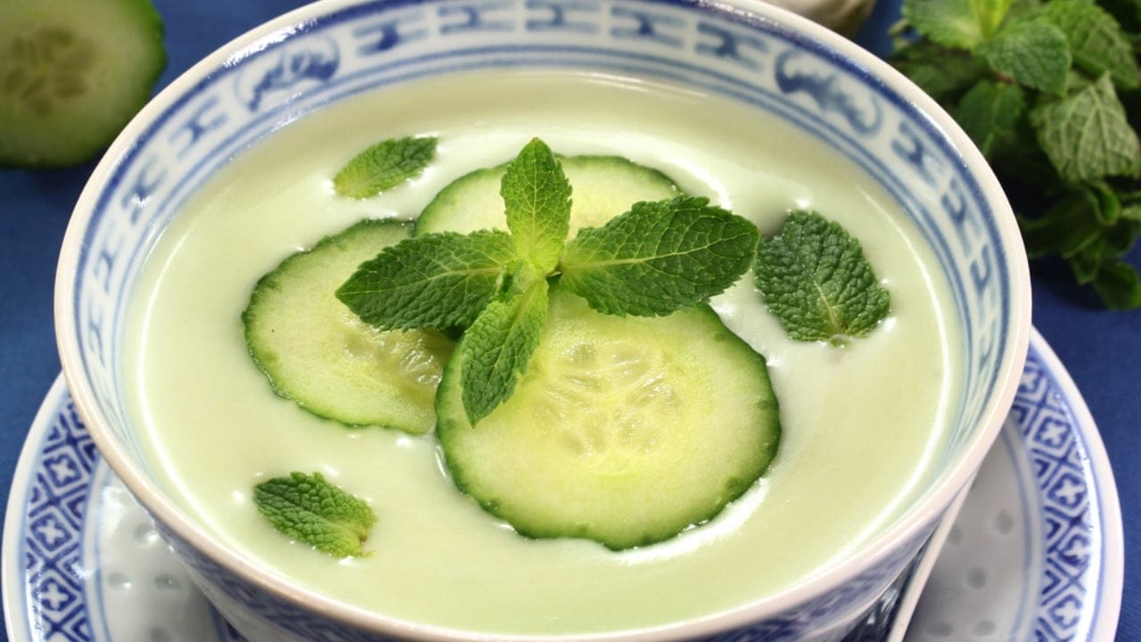 8 Reasons You Need a Peppermint Plant in Your Entryway 8 8 Reasons You Need a Peppermint Plant in Your Entryway - cucumber soup peppermint dp8802150 dnoh