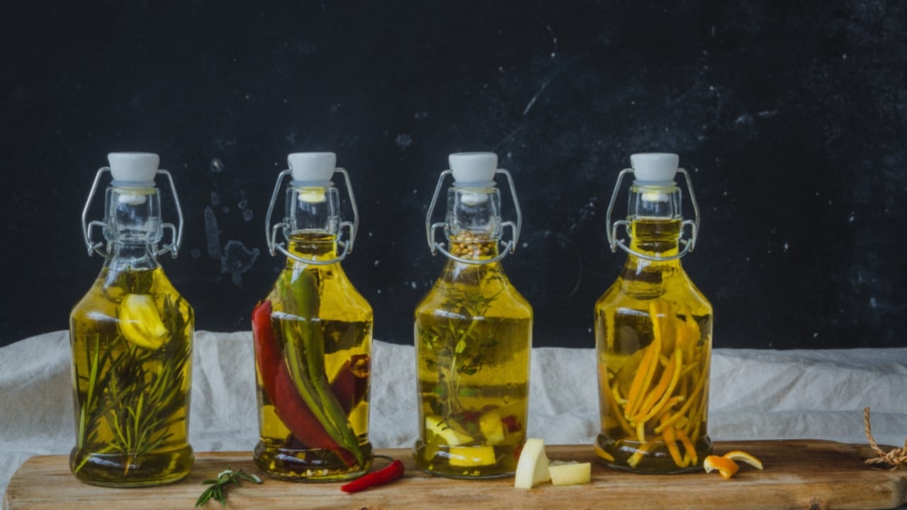 25 Creative DIY Gifts for a Memorable Holiday Season 21 25 Creative DIY Gifts for a Memorable Holiday Season - homemade infused fragranced olive oils ss1443102134 dpdgm